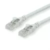 Netzwerkkabel ROLINE CAT.6a S/FTP Connector S-STP 0,5m Grau