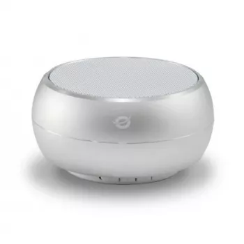 Conceptronic BEATTIE Wireless Bluetooth Lautsprecher, silber, 3 W, 150 - 20000 Hz, Drahtlos, 3.0+HS, Micro-USB, Silber