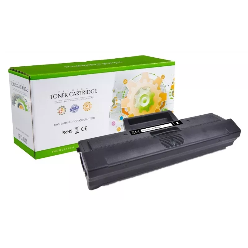 Static Control kompatible HP 106A (W1106A) Tonerkartusche mit Chip, Schwarz