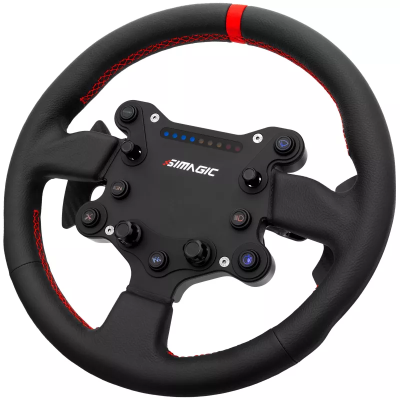 Simagic GTS Lenkrad, Leder, 300 mm