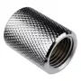 Alphacool HF 17047 Muffe G1/4 Innengewinde auf G1/4 Innengewinde, Messing, verchromt