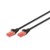 Digitus DK-1617-030/BL CAT 6 U/UTP Patchkabel, LSZH, AWG 26/7, 3 m, Schwarz