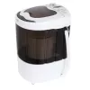 Camry Premium CR 8054 Waschmaschine Toplader 3 kg Braun, Weiß