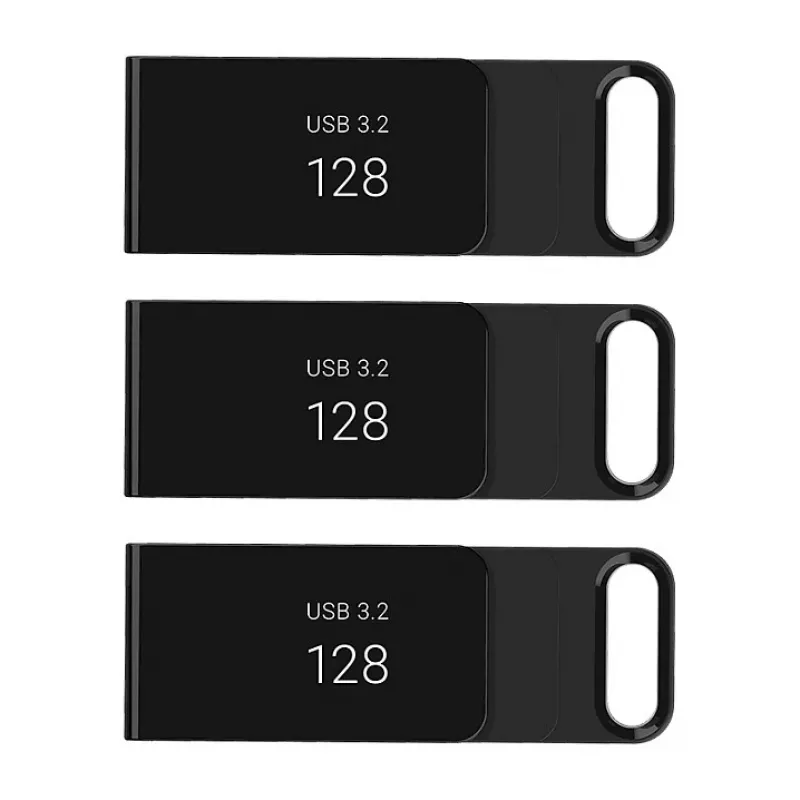 PNY Elite 128 GB USB-C 3.2 Gen 1 Flash-Laufwerk, 3er-Pack (Retail)