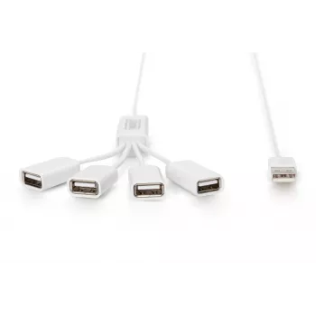 USB-Hub Digitus schlank Spider DA-70216