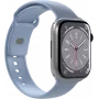 Puro Silikon-Uhrenarmband Apple Watch 38/40/41 mm Hellblau