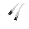 Netzwerk-Patchkabel LANBERG Cat8 S/FTP (S-STP) RJ-45–RJ-45 Grau 0,5 m