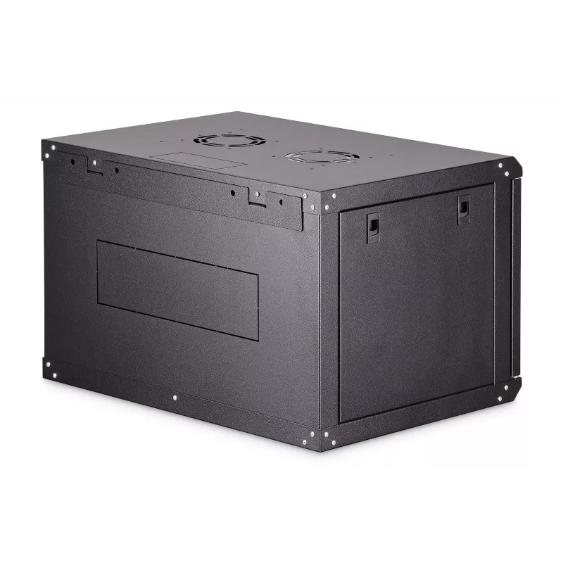 Wandmontierbares 19-Zoll-Rack-Schrank DIGITUS Dynamic-N DN-37101 — 7U, 600x450 mm, IP20, Schlüsselschloss, zerlegt