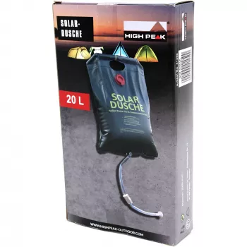 Solardusche, 20 Liter (schwarz)