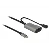 Delock USB-C Aktives Verlängerungskabel, 5 m, USB 5 Gbps (USB-20225 / 85392)