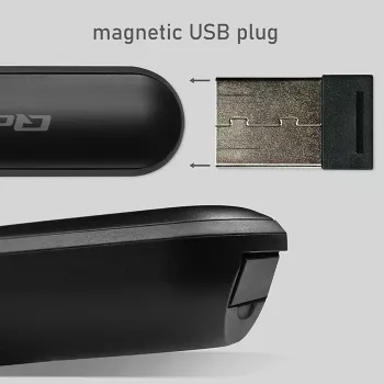 Laserpointer-Präsenter 4in1 USB 3.0 2,4 GHz 30 m