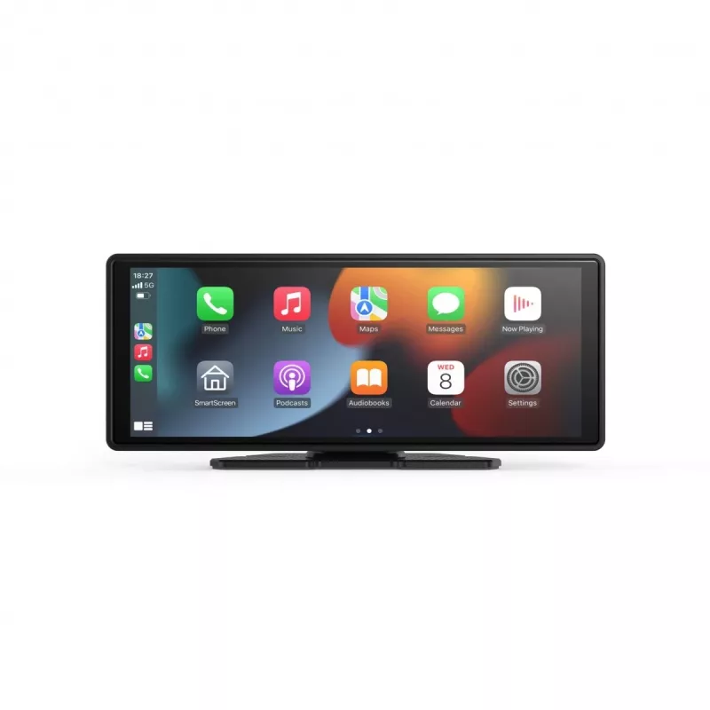 Maxcom MC01 Vibe Multimedia-Bildschirm fürs Auto, Schwarz