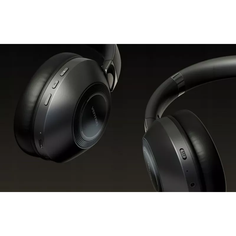 Vention NBBB0 SoundMate S11 kabellose Kopfhörer, Bluetooth 5.3, Schwarz