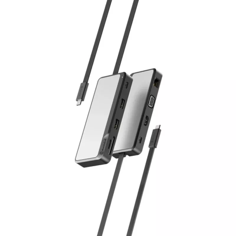 ALOGIC Fusion Pro TOUR FUPHDVG1 USB-C 8-in-1 kompakte Dockingstation