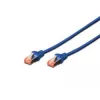 Digitus Netzwerkkabel CAT 6 S/FTP RJ-45 10m Blau