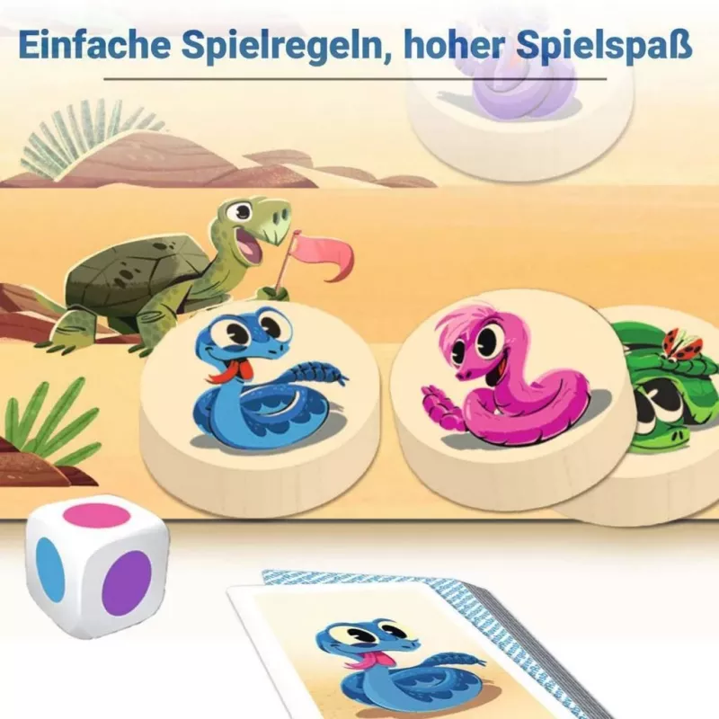Tempo, kleine Klapperschlange, Brettspiel