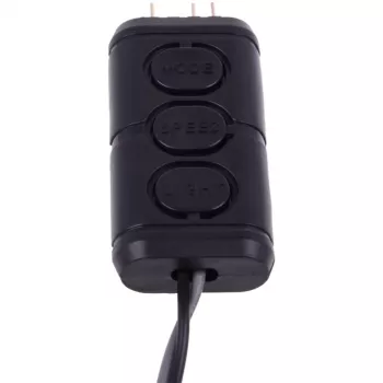 Alphacool Aurora Eiscontrol adressierbarer RGB-Controller, Schwarz