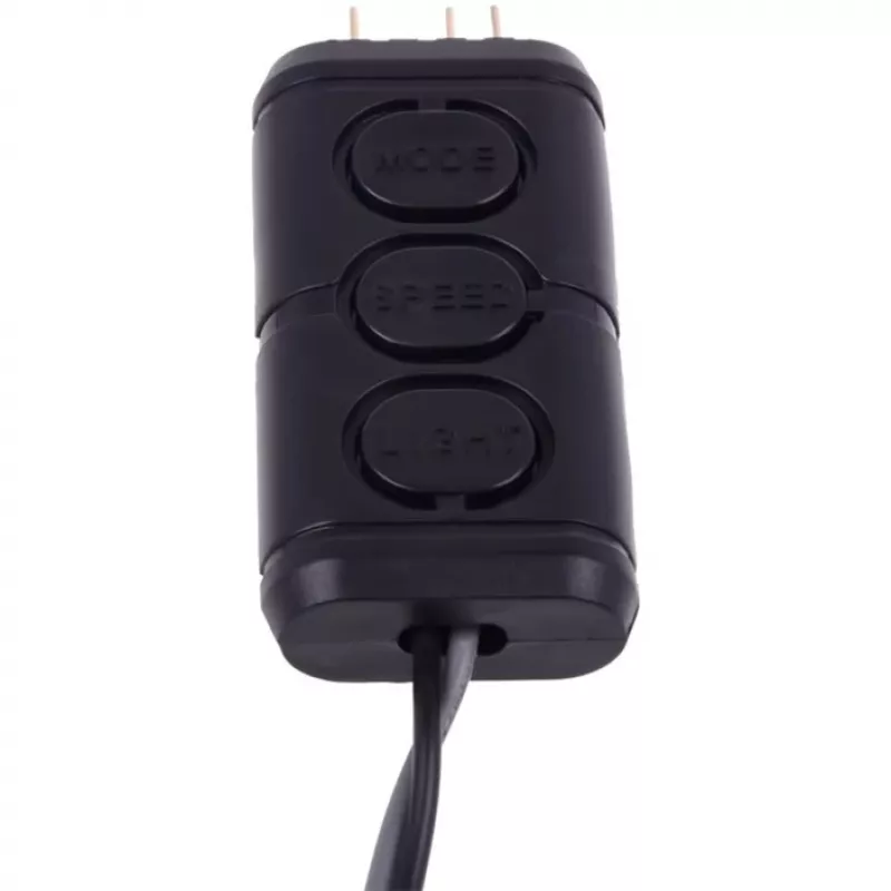 Alphacool Aurora Eiscontrol adressierbarer RGB-Controller, Schwarz
