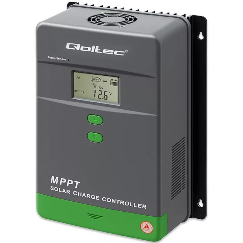 Solar-Laderegler QOLTEC MPPT 50A 12V/24V mit LCD, Modell 53664