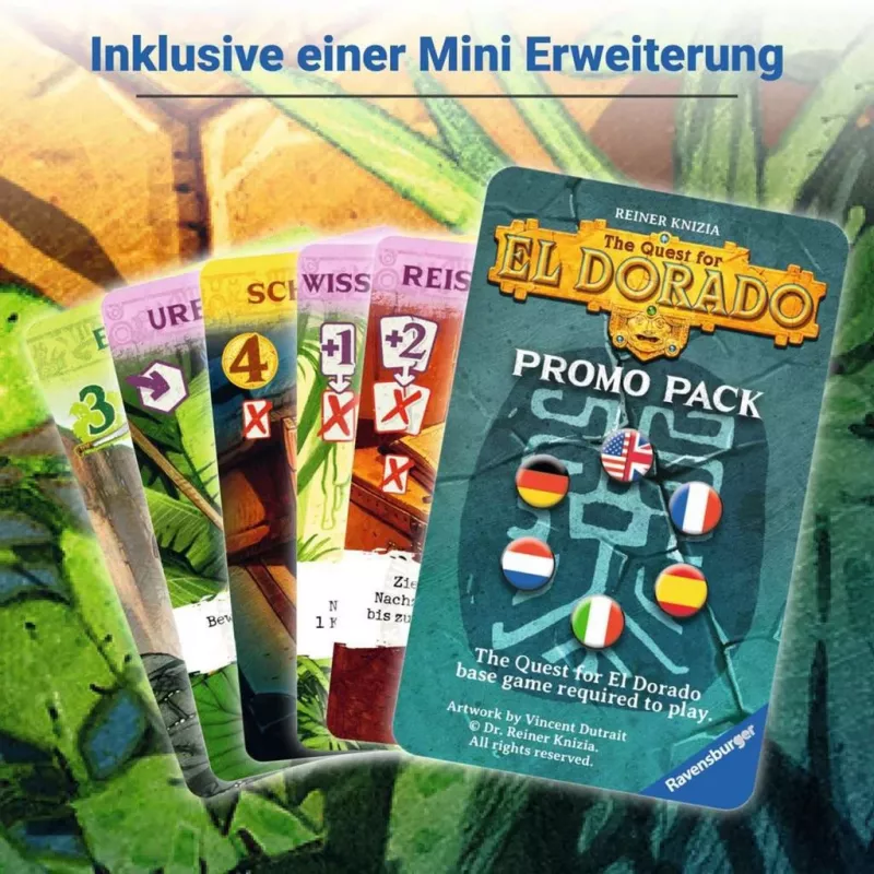 Ravensburger 27457 Wettlauf nach El Dorado Brettspiel, Neuauflage