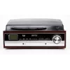 Camry Premium CR1113 Riemenantrieb-Plattenspieler mit Radio, Schwarz
