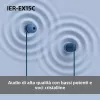 Sony IER-EX15C Headset Kabelgebunden In-Ear Anrufe/Musik USB Typ-C Blau