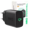 Netzteil Green Cell PowerSource Solo30 30W Schwarz — USB-C Einzelport-Ladegerät