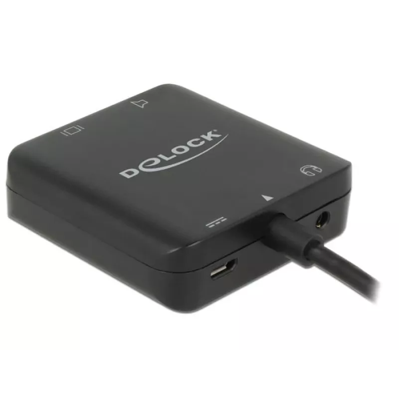 Delock HDMI Audio Extractor 4K 60 Hz, kompakt (63276)