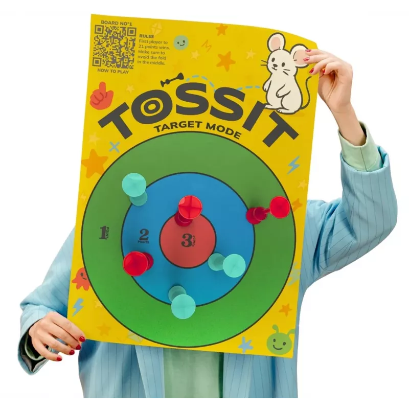 TOSSIT Zielscheibe – Ziel & Tic-Tac-Toe