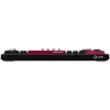 LORGAR KBP7075W kabellose mechanische 75-%-Gaming-Tastatur, Schwarz/Rot, EN