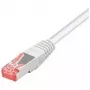 Tecline 715003W Ethernet Patchkabel Weiß