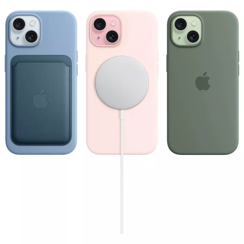 Apple iPhone 15 Plus Smartphone 17 cm (6,7") Dual-SIM 512 GB A16 48 MP iOS 17 USB-C Schwarz (MU1H3ZD/A)