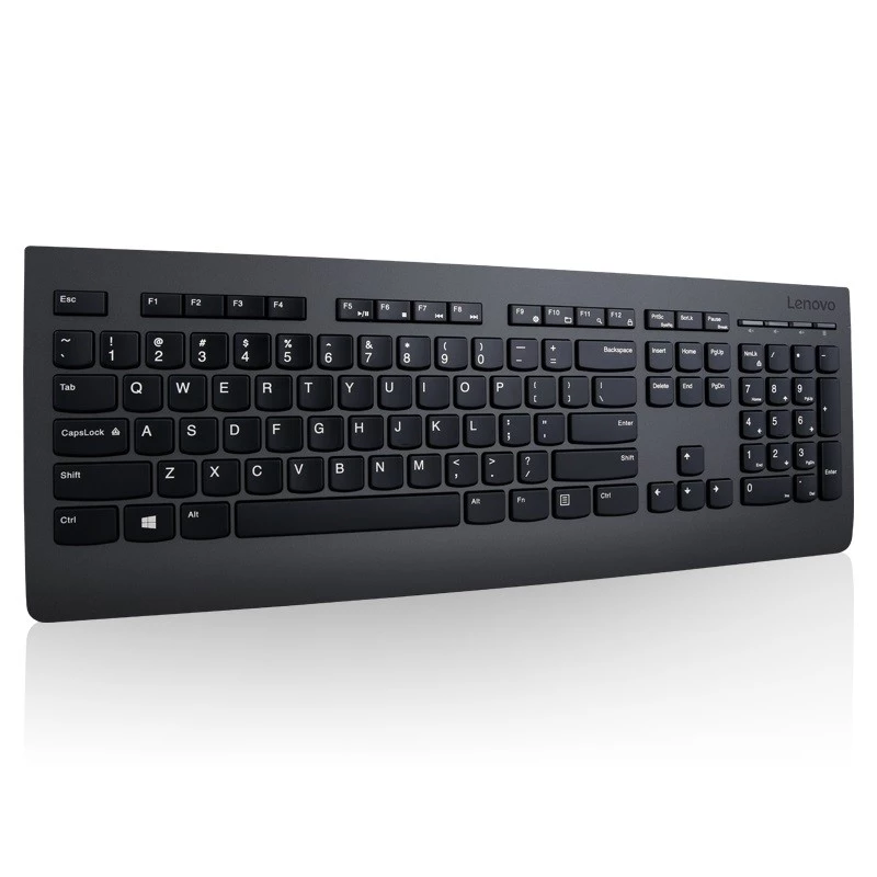 Lenovo 4X30H56874 Tastatur Universal RF Wireless QWERTY US Englisch Schwarz