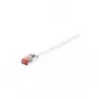 Wentronic Goobay CAT 6 Flach-Patchkabel, U/FTP, Weiß, 5 m – Kupfermaterial (94919)