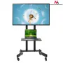 Maclean MC-739 professioneller TV-Rollwagen, 32-65 Zoll (165,1 cm), max. 40 kg, VESA bis 400x600, Schwarz