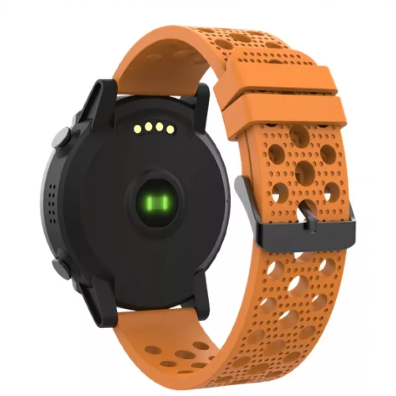 Denver SW-660 GPS-Smartwatch, 1,3" AMOLED, oranges Armband