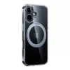 Schutzhülle Torras Ostand Pro für iPhone 16 Plus, transparent schlank-fit, TPU/PC
