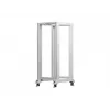 LANBERG 19 Zoll Open Rack 27U 600x800 mm grau, 27U Open-Frame-Server-Rack