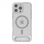 Durchsichtige Schutzhülle Torras Pstand Series für iPhone 16 Pro Max — transparent, integrierter Ständer