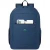City-Rucksack Rivacase Gremio Blau Polyester rPET 305x150x460mm
