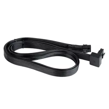 SilverStone SST-PP14-90 12VHPWR-Kabel, 90-Grad, 650 mm, Schwarz