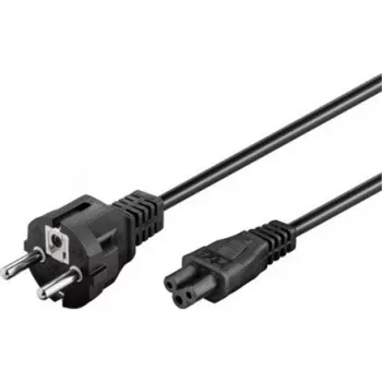 Wentronic Goobay Netzkabel (Schutzkontaktstecker), 1,8 m, Schwarz, Schwarz - Typ F (Typ F, CEE 7/7) > Gerätestecker C5 (93586)