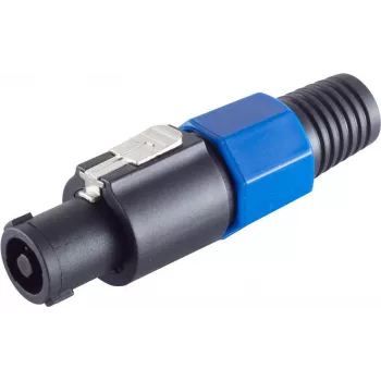 PA-Stecker ShiverPeaks 55201 4‑polig schraubbar mit Zugentlastung