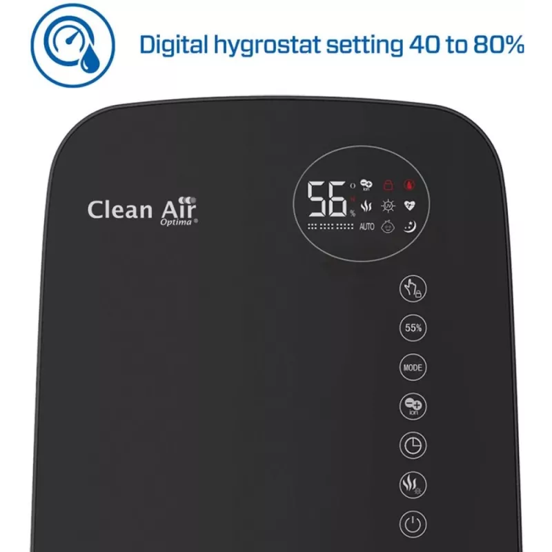 Luftbefeuchter mit IONISATOR/CA-607BSMART Clean Air Optima