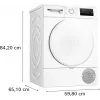 Bosch WTH83277PL freistehender Wäschetrockner 8 kg
