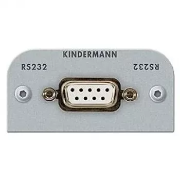 Kindermann Konnect 54 RS232 Serielles Modul mit Kabelpeitsche, Aluminium