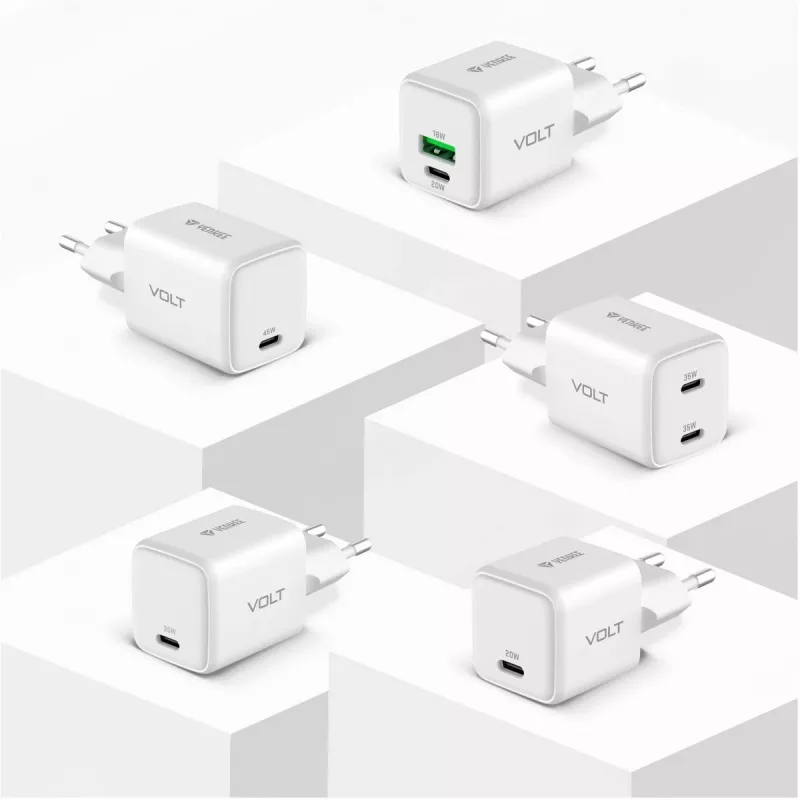USB-C Ladegerät YENKEE G45 VOLT 45W Power Delivery 3.0, 3A Ausgang