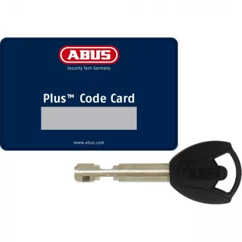 ABUS GRANIT Plus 470 - Bügelschloss - Schwarz - 1,4 cm - Schlüssel - Silber - FG - FA - Sold Secure Silver - SBSC - Varefakta (11194)
