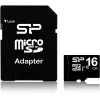 MicroSDHC-Speicherkarte Silicon Power 16GB Class 10 UHS-I U1 40 MB/s, wasserdicht, schwarz