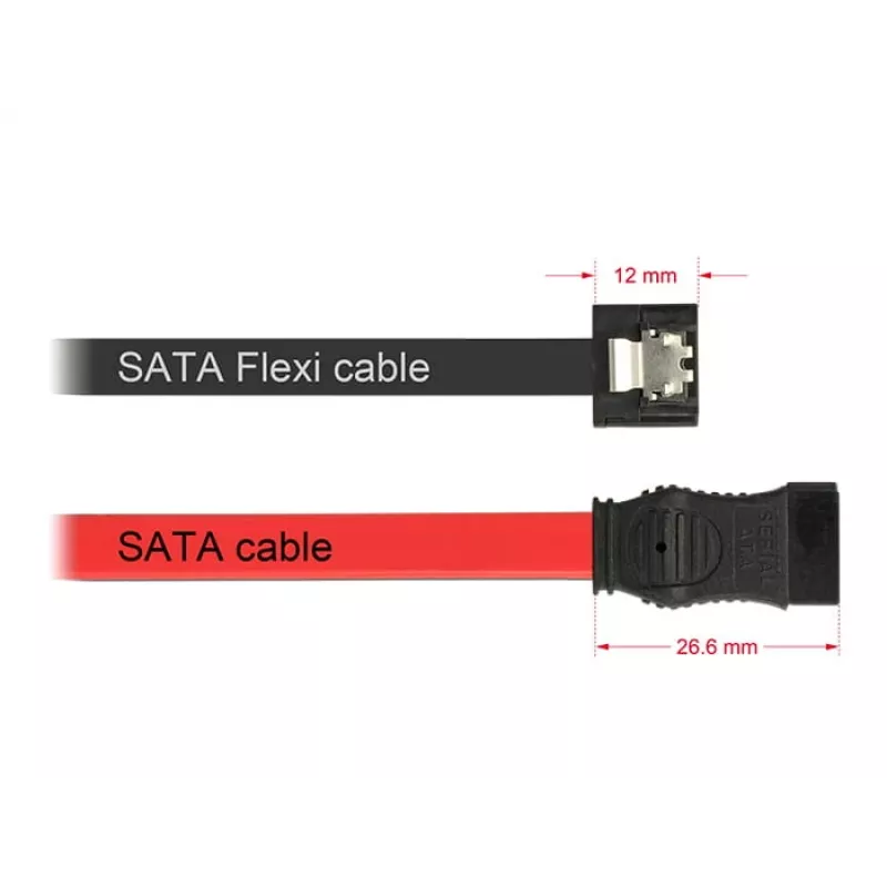 SATA-Kabel DeLOCK 83838 0,1 m